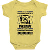 Never Underestimate A Papaw With An Engineer Degree Baby Onesie