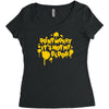 dont worry Women's Triblend Scoop T-shirt