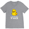 i don't give a duck V-Neck Tee