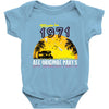 made in 1971 all original parts Baby Bodysuit