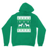 reindeer christmas ugly sweater Unisex Hoodie