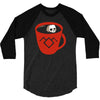 black coffee 3/4 Sleeve Shirt