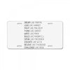 Dream Like Martin License Plate