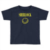 sherlock holmes smiley face Toddler T-shirt