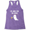 Im Here For The Booz Racerback Tank