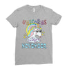unicorns are born in november cute unicorn Ladies Fitted T-Shirt