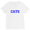 cats V-Neck Tee