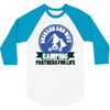 camping for life;Husband and wife 3/4 Sleeve Shirt