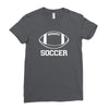 soccer Ladies Fitted T-Shirt