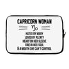 Capricorn Woman Laptop sleeve