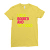little boobed and tattoed Ladies Fitted T-Shirt