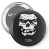 white Pin-back button