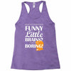 funny little brains Racerback Tank