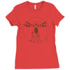 vitruvian robot Ladies Fitted T-Shirt