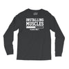 installing muscles funny Long Sleeve Shirts