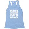 alcohol is a solution funny t shirt geek science alcohol shirt party b Racerback Tank