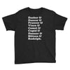 reindeer names Youth Tee