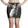 cat stripes Mini Skirts