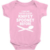 knifey spooney Baby Onesie