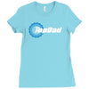 top dad mens funny novelty Ladies Fitted T-Shirt