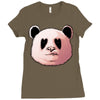 panda in love Ladies Fitted T-Shirt