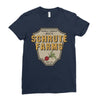 World Famous Beets Schrute Farms Ladies Fitted T-Shirt