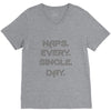 naps every day girls V-Neck Tee