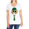 angus young ac dc Ladies Curvy T-Shirt
