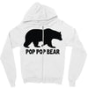 pop pop Zipper Hoodie
