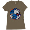 one shall stand, one shall fall Ladies Fitted T-Shirt