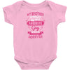 My Brother Is Totally My Most Favorite Guy Baby Onesie