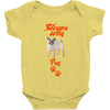 Sleeps With Pug Baby Onesie