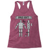 onward robots! &ndash; by chris ware Racerback Tank