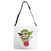 serious why so Adjustable Strap Totes