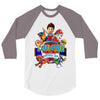 paw patrol birthday boy auntie 3/4 Sleeve Shirt
