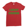 lucky charm Ladies Fitted T-Shirt