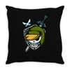 pirate hylian Throw Pillow