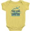 This Girl Loves Camping With Her Family Baby Onesie