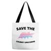 Save The Chubby Unicorns Tote Bags