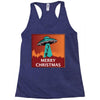 i want to believe santa parody Racerback Tank