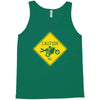motorcycle caution sign Tank Top
