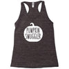 pumpkin smuggler funny Racerback Tank