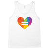 Lgbt Heart Tank Top