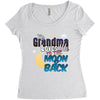 grandma moon&amp;back Women's Triblend Scoop T-shirt