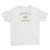 powered by coffee Youth Tee