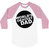 world's okayest dad 3/4 Sleeve Shirt