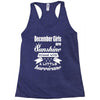 December Girls Are Sunshine Mixed With A Little Hurricane Racerback Tank