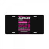 quens are born in january License Plate