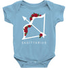 sagittarius rose Baby Bodysuit