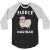 fleece navidad 3/4 Sleeve Shirt